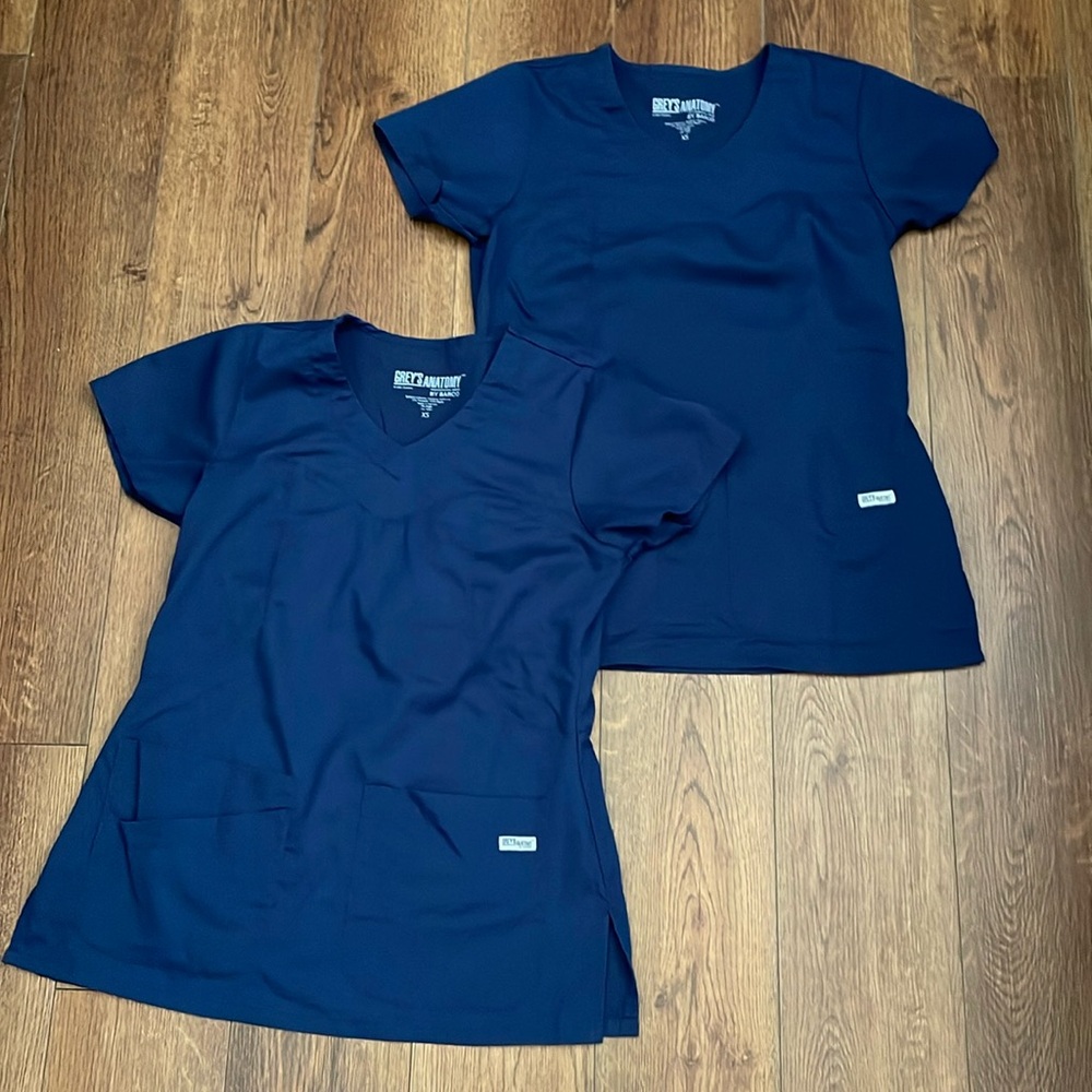 Barco Grey’s Anatomy XS Navy Scrub Toos